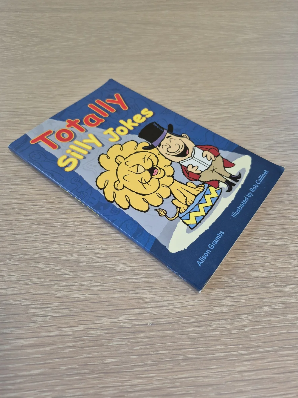 Totally Silly Jokes Kids Book - Navy Blue Cover